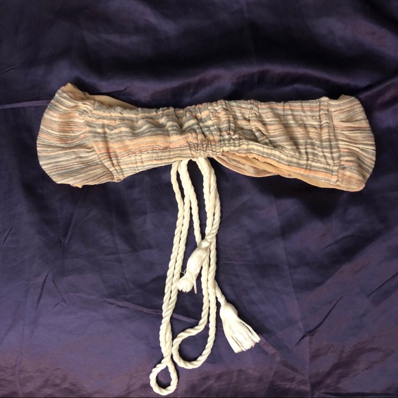 SOLD: Missoni woven strapless bandeau top - Picture 2 of 4